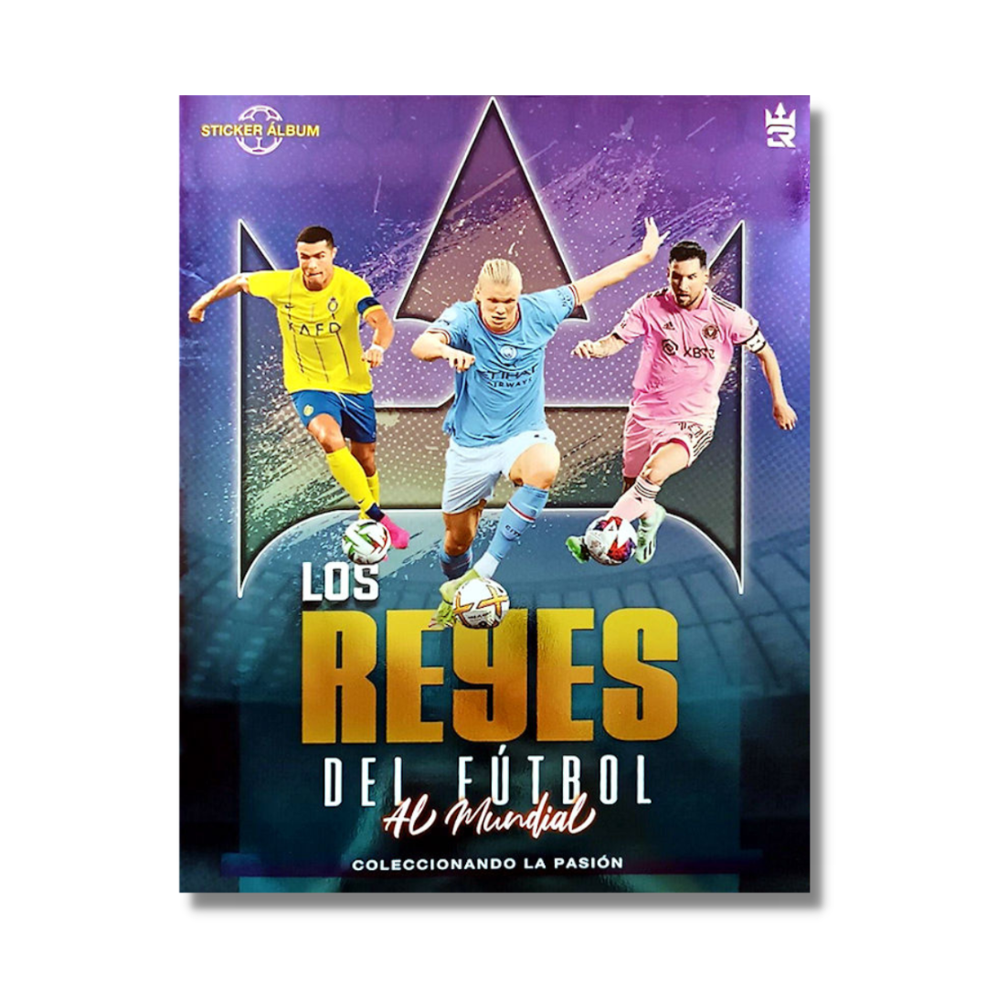 Album Reyes del Fútbol Tres Reyes Completo