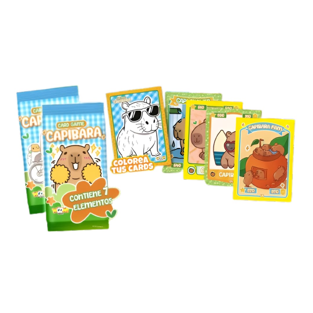 Coleccion Tarjetas Capibara