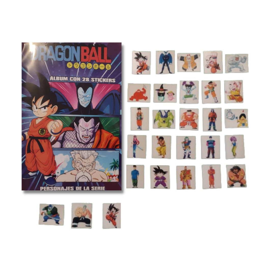 Album Dragon Ball 1 Personajes Ministickers Completo