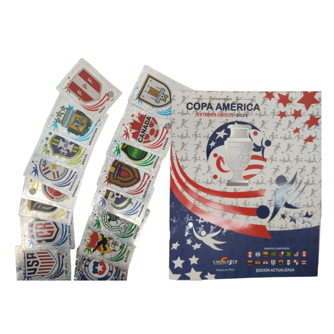 Album Copa America 2024 Crealazer Completo