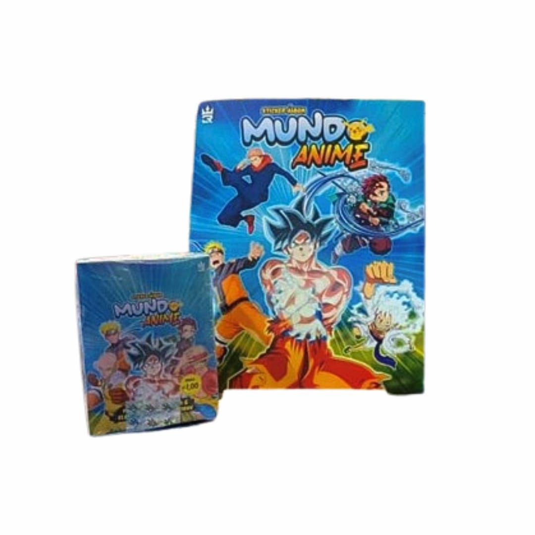 Album Mundo Anime + Caja 50 Sobres