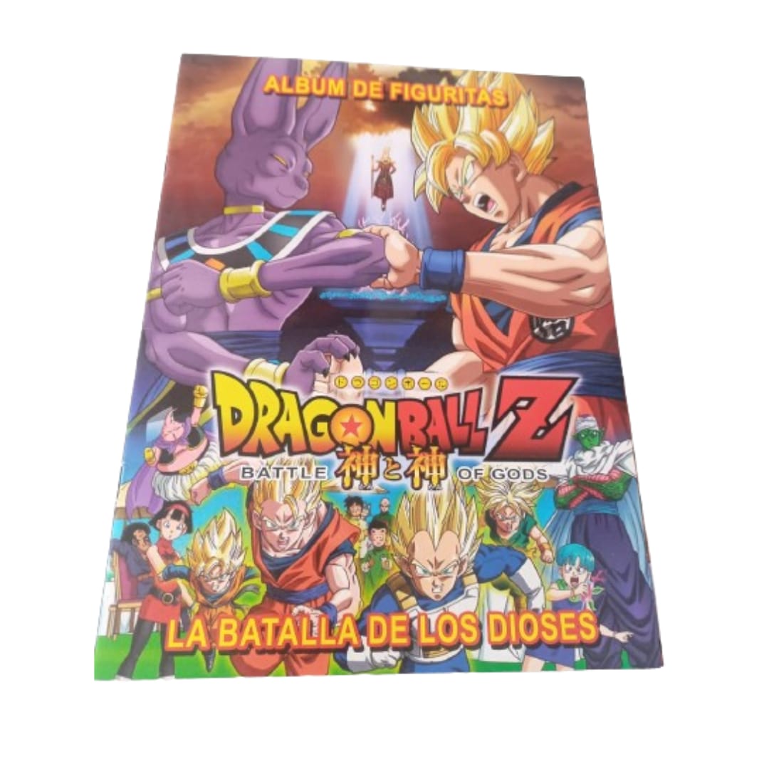 Album Dragon Ball Z - La Batalla de los Dioses Argentina