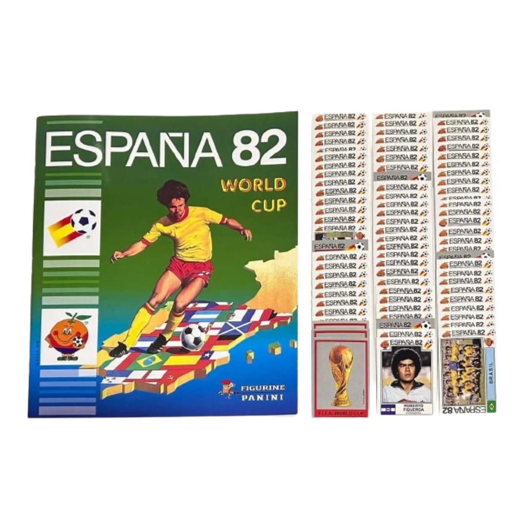 Album España 82 Reedicion Panini + Set Completo a Pegar